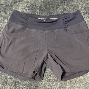 Mountain Hardwear Women's Steel Blue Athletic Shorts
